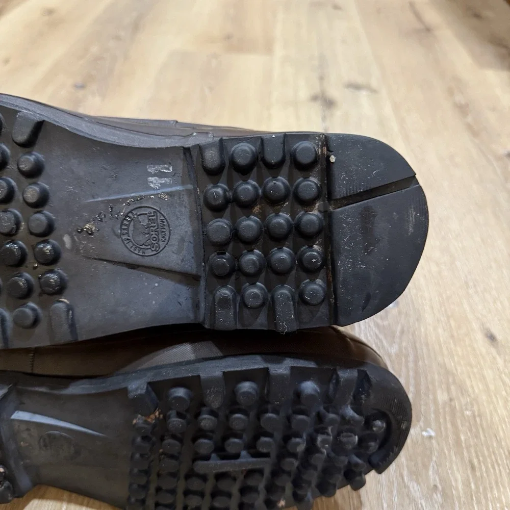 SOREL PATHFINDER COLD WEATHER BOOTS MEN SIZE 11 MADE IN CANADA VINTAGE Read